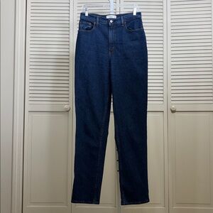 Abercrombie & Fitch Curve Love 90's Straight Ultra High Rise Jeans Size 6 Long